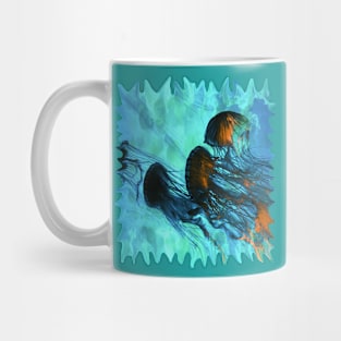 Jellyfish of the Under Sea Volcano Mug